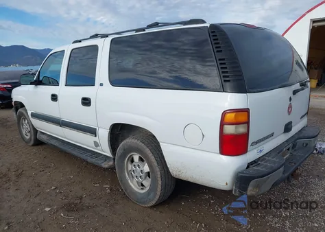 2002 Chevrolet Suburban 1500 Ls z USA, uszkodzony, nr VIN 3GNFK16Z52G273666